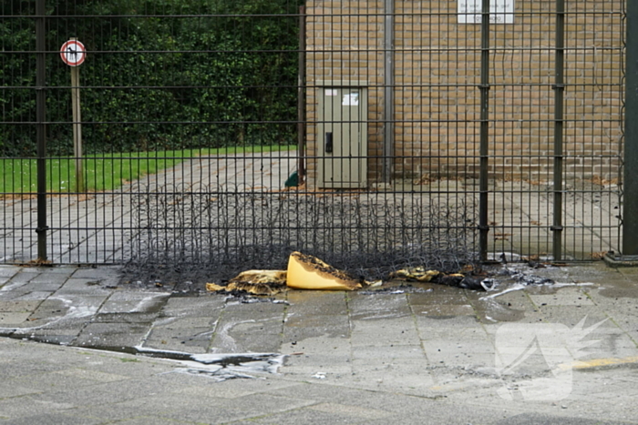 Brandweer ingezet voor brandende matras