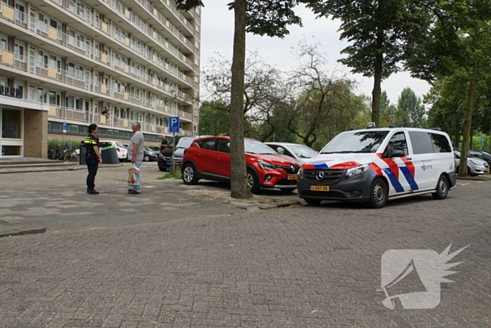 Brandweer ingezet voor brandende matras