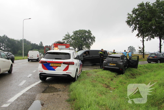 Drie voertuigen betrokken bij ongeval