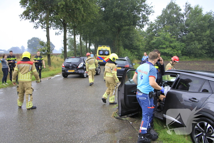 Drie voertuigen betrokken bij ongeval