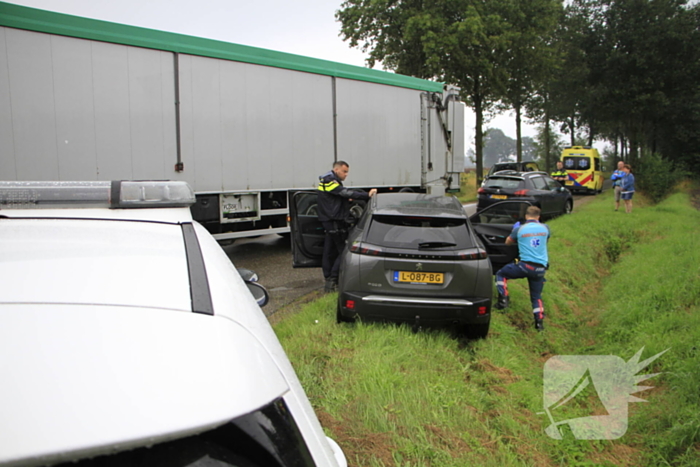 Drie voertuigen betrokken bij ongeval