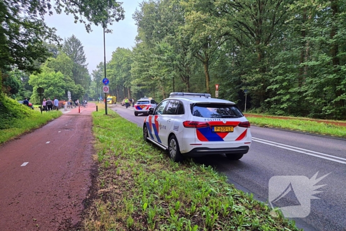 Veel schade en persoon gevlucht na ongeval