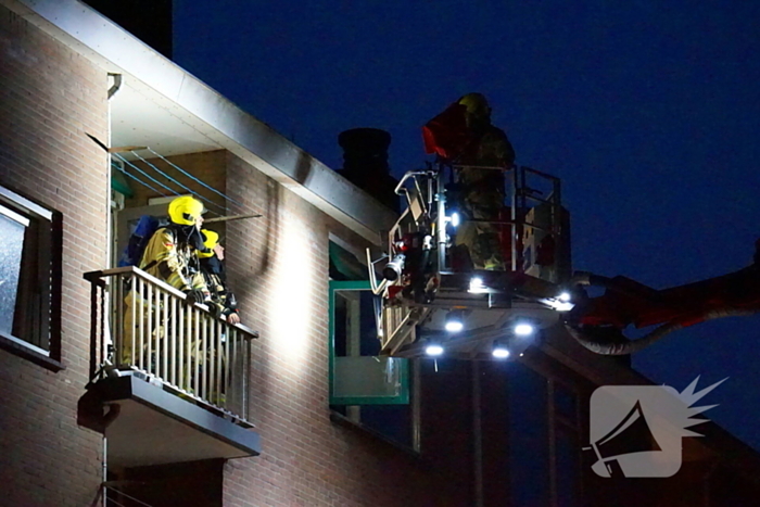 Brandweer ingezet voor brandgeur door tosti's