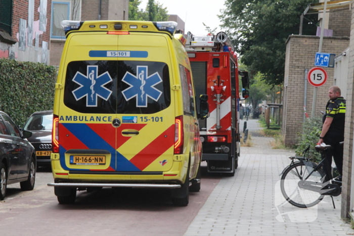 Bewoner valt in slaap en vergeet pan op vuur