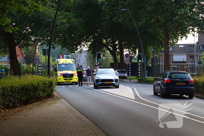 Fietser gewond bij verkeersongeval