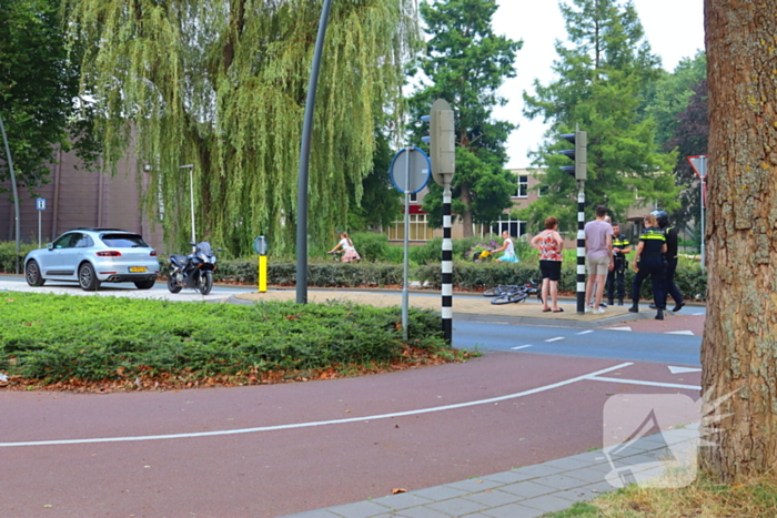 Fietser gewond bij verkeersongeval