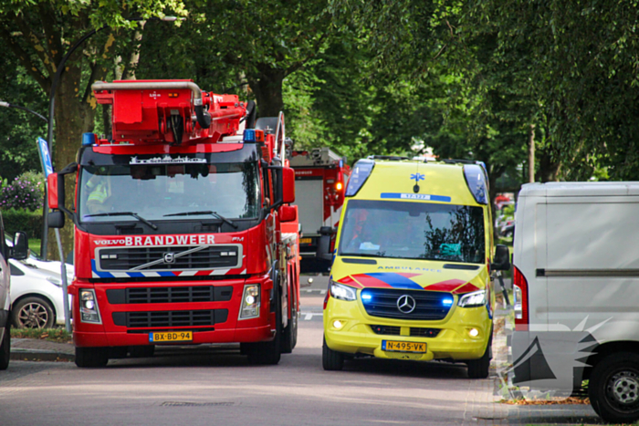 Traumateamingezet bij medische noodsituatie in flatwoning