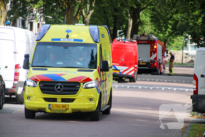 Traumateamingezet bij medische noodsituatie in flatwoning