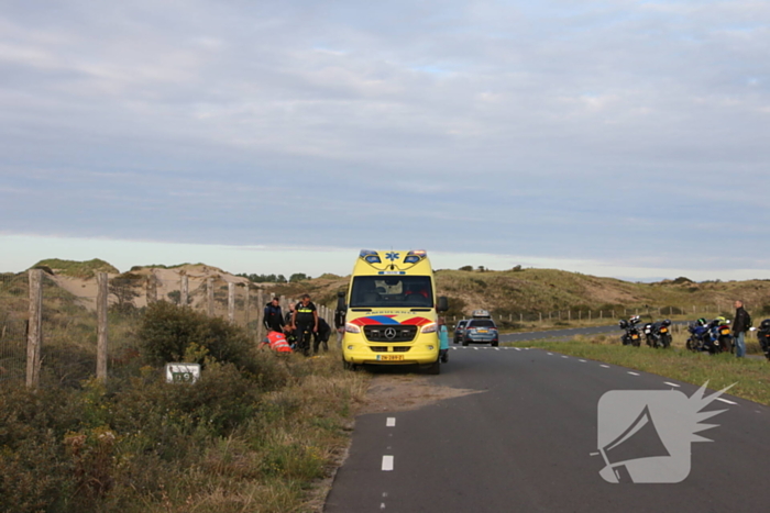 Motorrijdster gewond bij ongeval