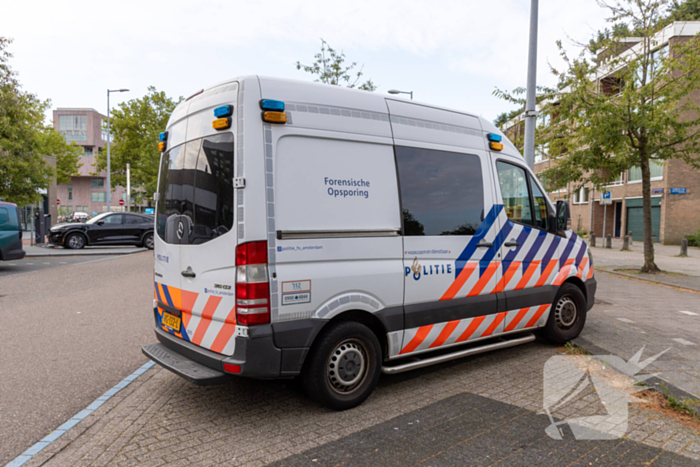 Overleden persoon aangetroffen op straat