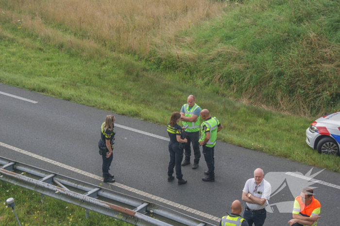 Voetganger overleden na aanrijding met vrachtwagen