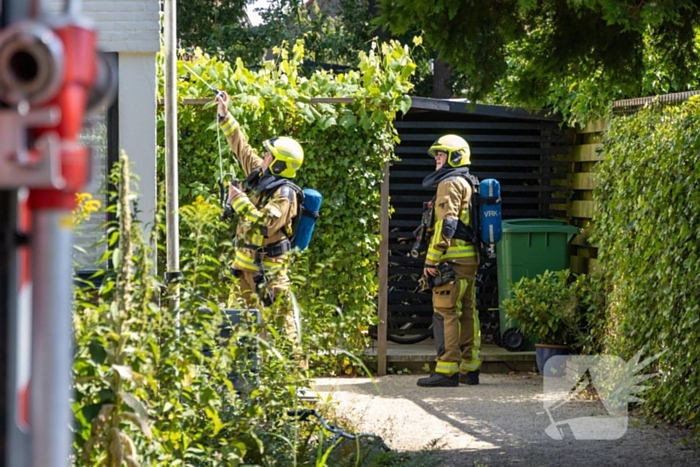 Brand in meterkast van woning beperkt gebleven