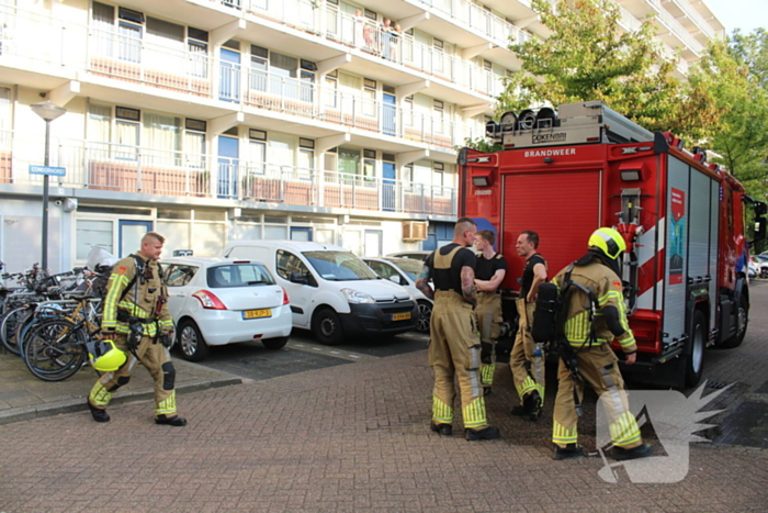 Veel rookontwikkeling door pan op het vuur