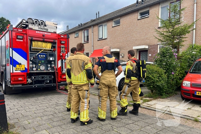 Brandweer ingezet voor melding woningbrand