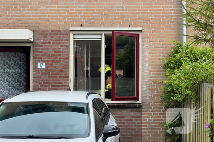 Brandweer ingezet voor melding woningbrand