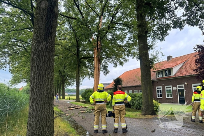 Brandweer ingezet voor stormschade