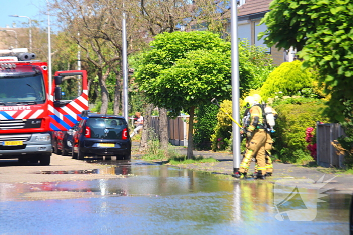 Veel wateroverlast door gesprongen waterleiding