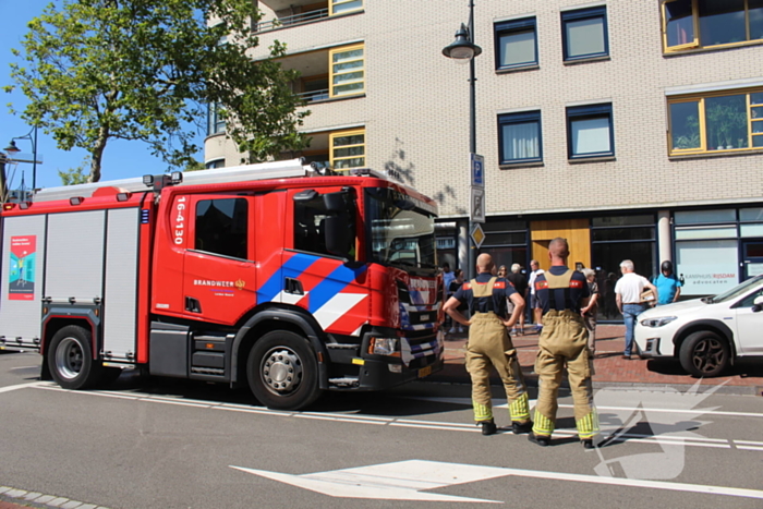 Pand ontruimd door brand