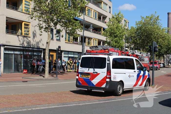 Pand ontruimd door brand