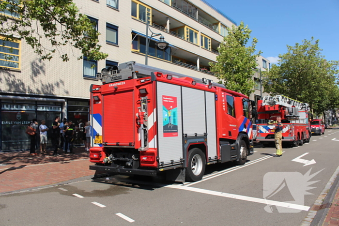 Pand ontruimd door brand