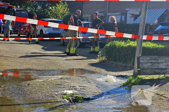 Brandweer ingezet voor waterlekkage