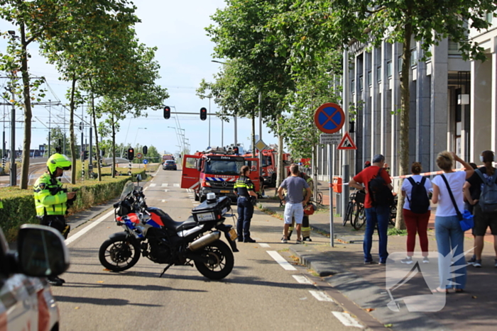 Brandweer ingezet voor brand in hotel