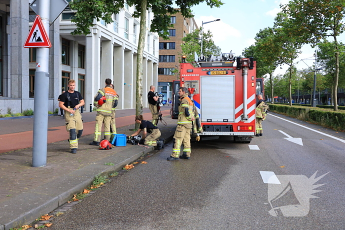 Brandweer ingezet voor brand in hotel