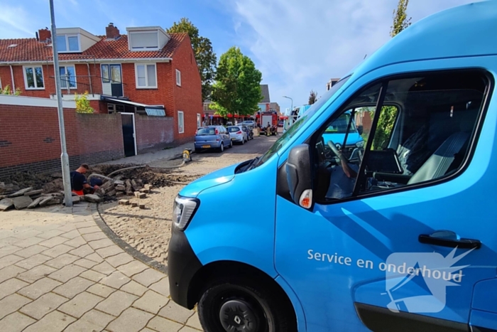 Bewoners urenlang zonder water door leidingbreuk