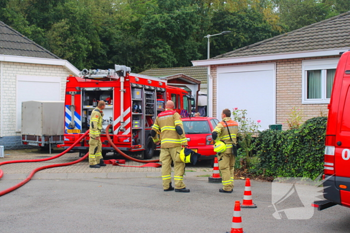 Veel rookontwikkeling bij uitslaande brand