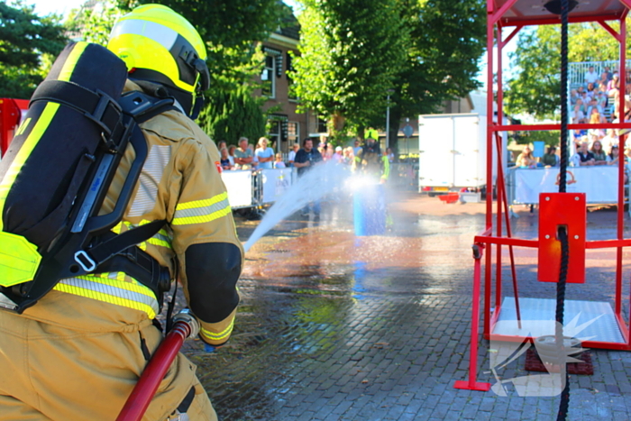 Veel belangstelling bij brandweer wedstrijden