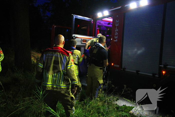 Brandweer redt ree uit zuid willemsvaart