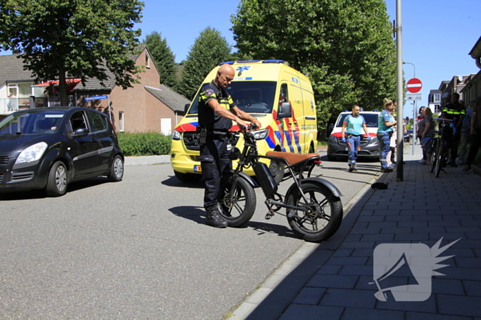 Persoon op fatbike aangereden door automobilist