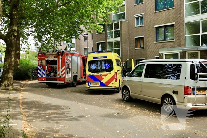 Brand in gebouw voor begleidwonen