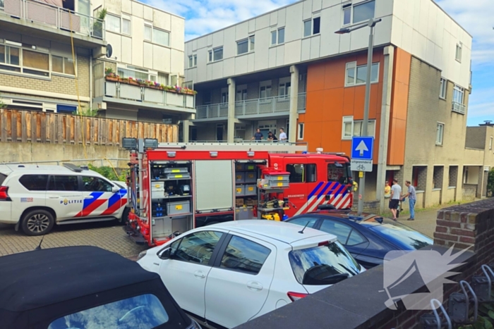 Gewonde na brand in slaapkamer bij appartementencomplex