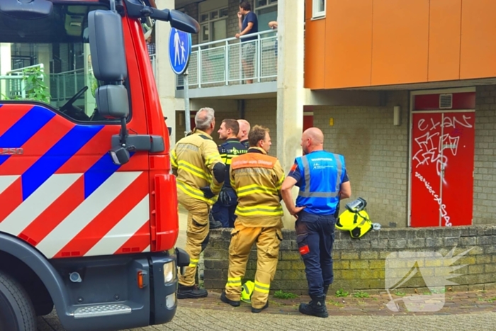 Gewonde na brand in slaapkamer bij appartementencomplex