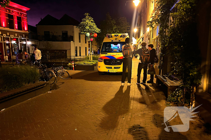 Veel politie aanwezig bij mogelijke steekincident