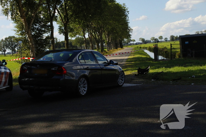 Auto's zwaarbeschadigd bij aanrijding