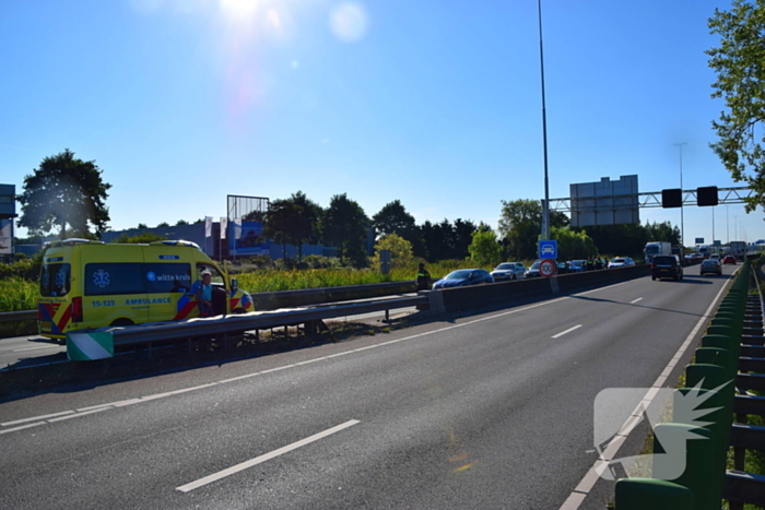 Gewonde bij kettingbotsing op snelweg