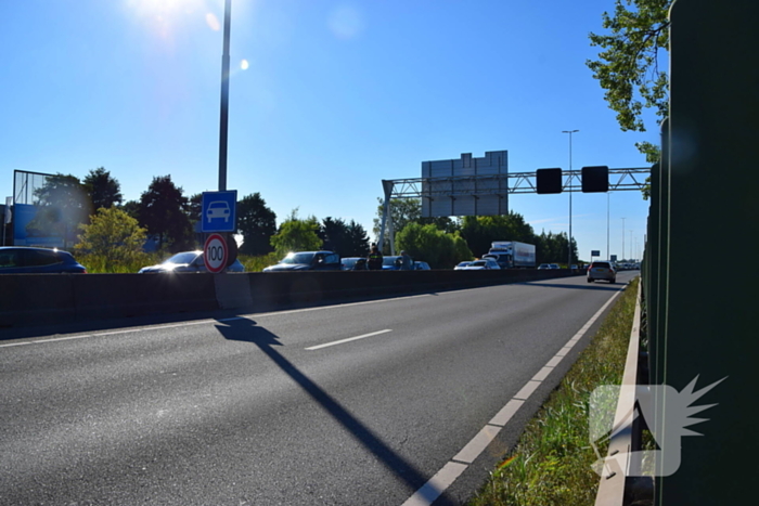 Gewonde bij kettingbotsing op snelweg