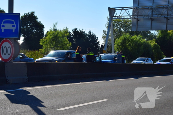 Gewonde bij kettingbotsing op snelweg