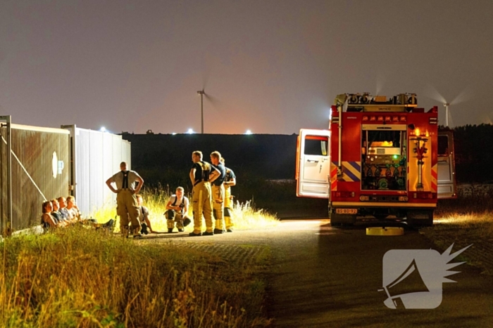 Oververhitte accu veroorzaakt chemische reactie