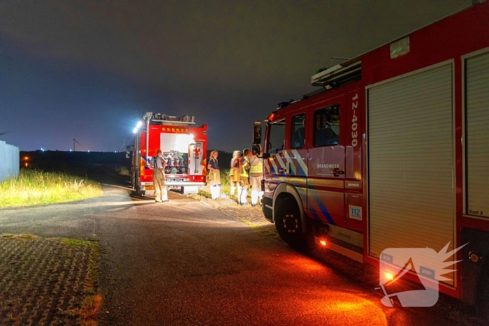 Oververhitte accu veroorzaakt chemische reactie