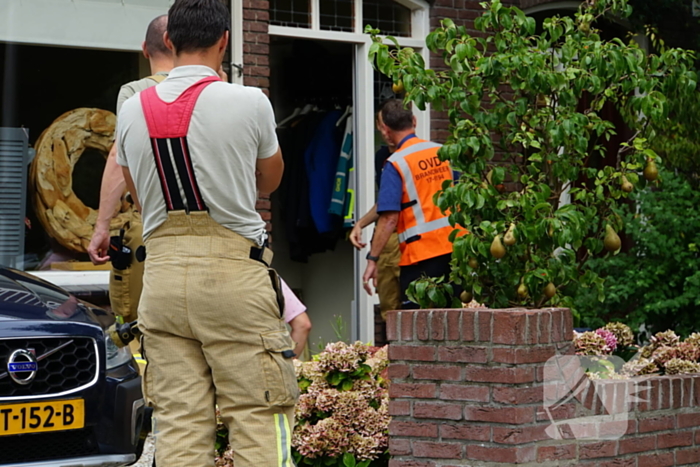 Verhoogde concentratie koolmonoxide gemeten in kelder van woning