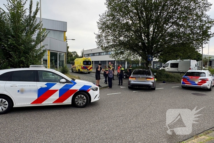 Motorrijder gewond na ongeval met personenauto