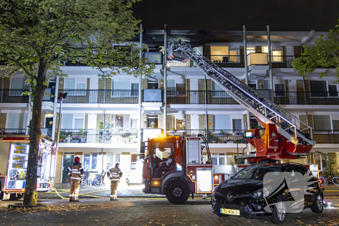 Felle uitslaande brand in appartement