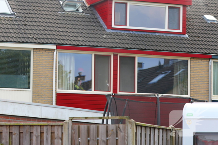 Woning vol rook door brand