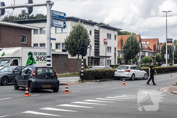 Veel schade bij ongeval op kruising