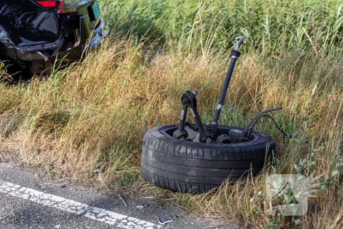 Ravage na botsing met meerdere auto's