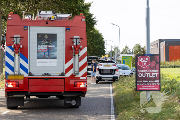 Ravage na botsing met meerdere auto's