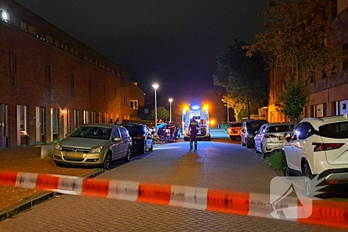 Straat afgesloten na ongeval